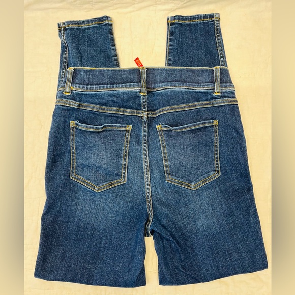 Women’s Spanx brand denim skinny jeans,  Size Medium - Picture 3 of 4